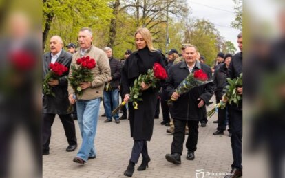 У Дніпрі вшанували героїв-ліквідаторів аварії на Чорнобильській АЕС