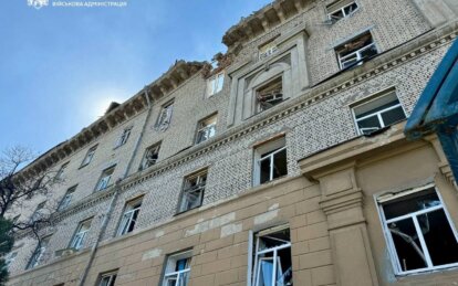Ракетна атака на Дніпро: пошкоджений гуртожиток університету