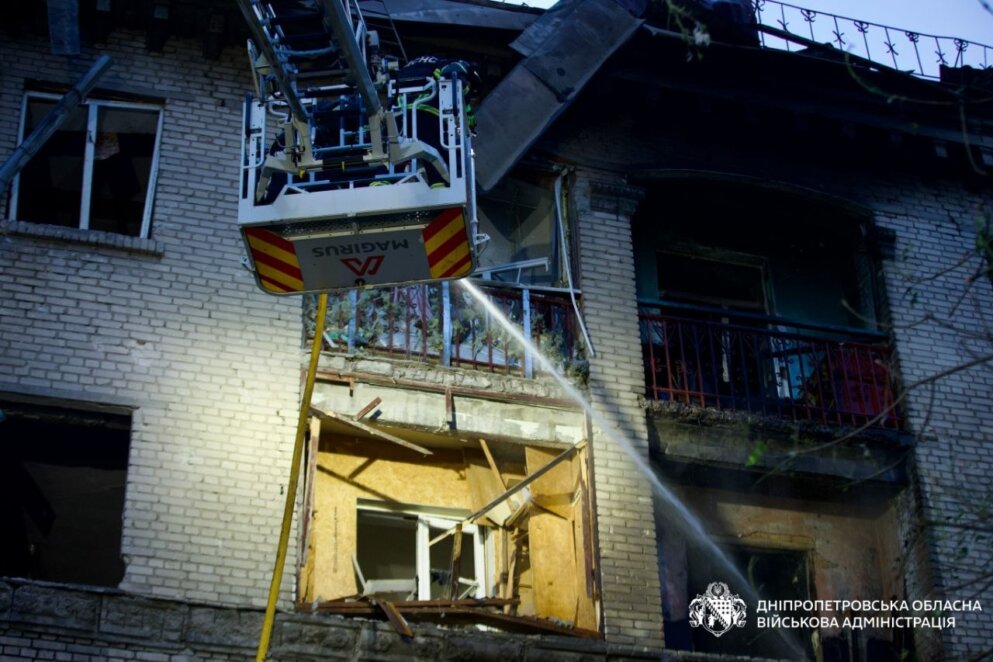 26 людей дістали поранень: ворог атакував 6 районів Дніпропетровщини