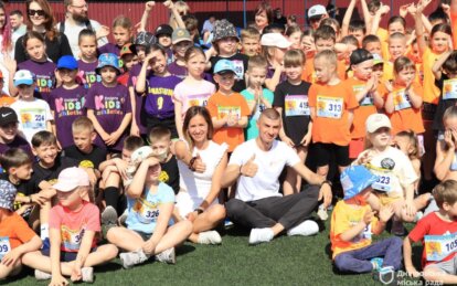 У Дніпрі провели Kids Athletic Fest: на старт вийшла понад сотня юних спортсменів