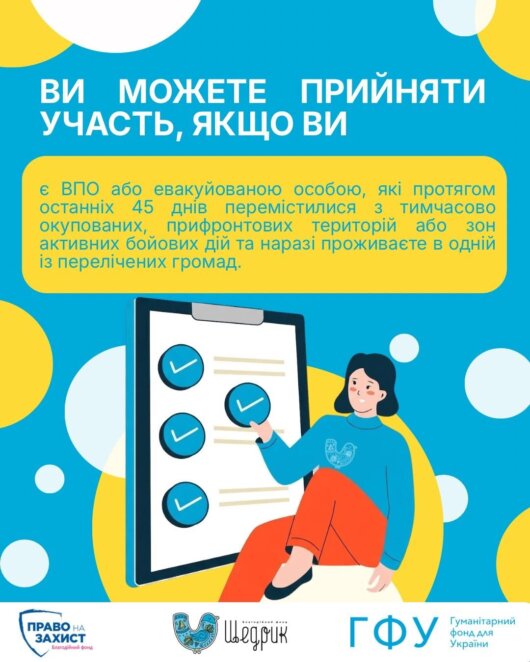 ВПО з Дніпропетровщини можуть отримати 12 300 грн допомоги: куди звертатися