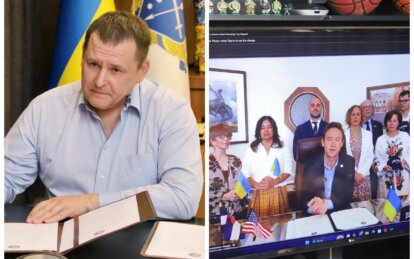 Мери Філатов та Джонстон уклали угоду про дружбу між Дніпром та Денвером