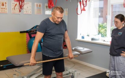 У Дніпрі реалізують проєкт безкоштовної фізичної реабілітації для ветеранів і постраждалих від війни