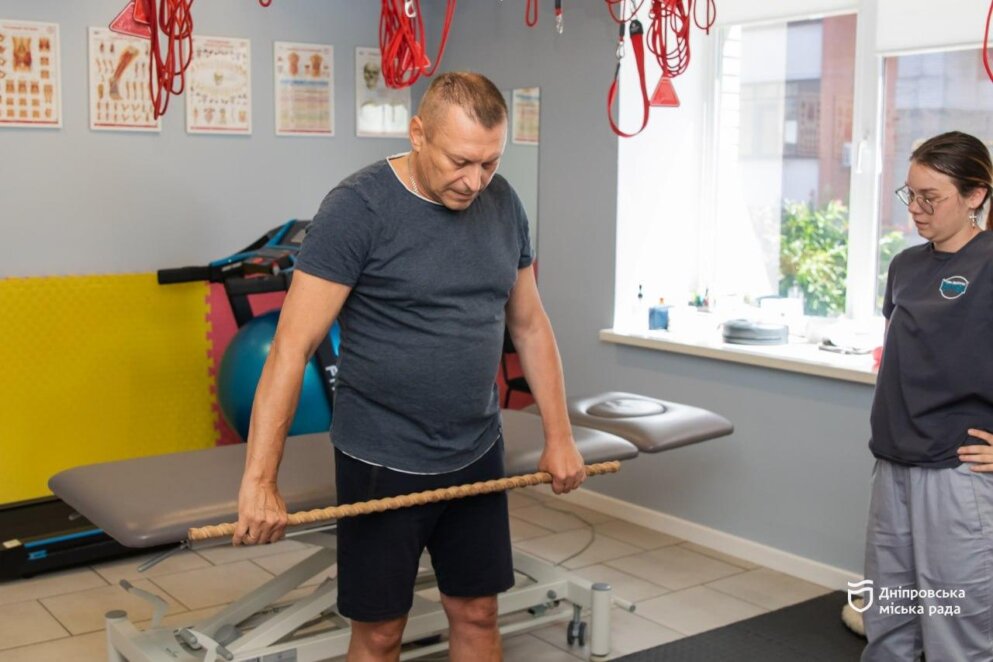 ОФІЦІЙНО                У Дніпрі реалізують проєкт безкоштовної фізичної реабілітації для ветеранів і постраждалих від війни