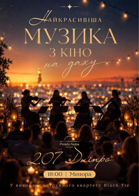 ЕКСКЛЮЗИВ
                                Куди піти у Дніпрі 2 липня: афіша заходів