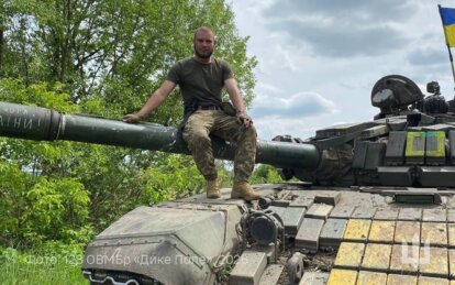 Знищив ворожий FPV-дрон за пів метра від танка: історія командира екіпажу з ТрО Дніпра
