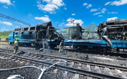 Росія двічі вдарила по пасажирському поїзду в Запорізькій області