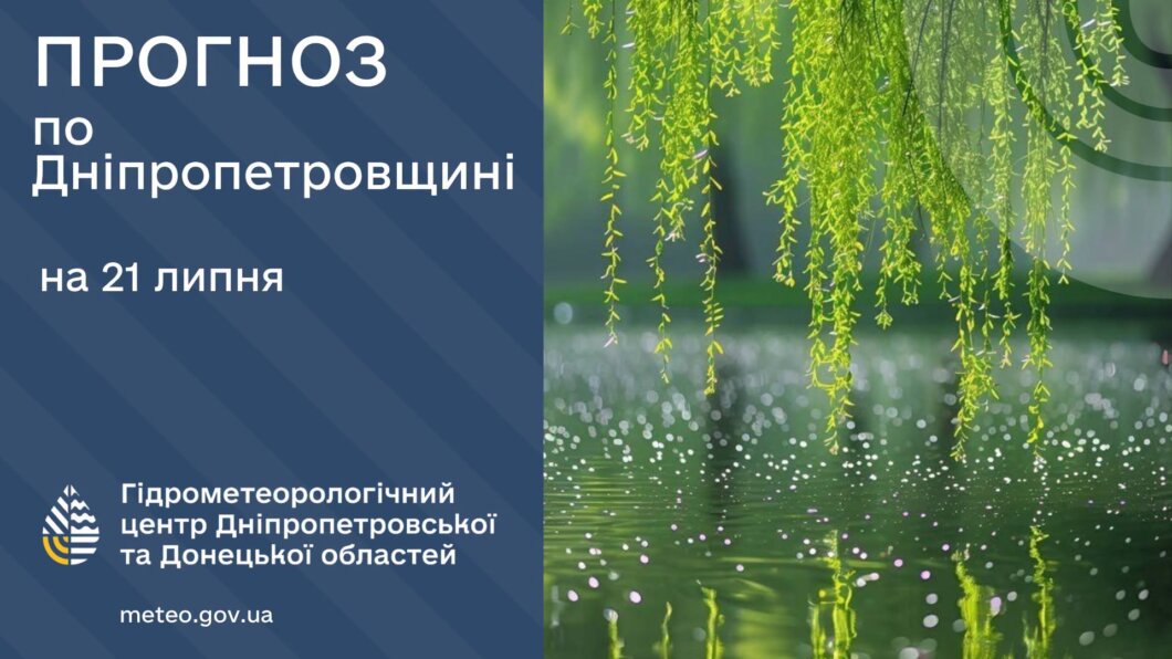 Погода у Дніпрі 21 липня 2026 - Наше Місто