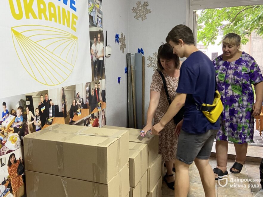 Понад 11 тисяч наборів продуктів харчування безкоштовно отримали ВПО у Дніпрі з початку 2026 року