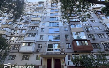 Пошкоджений обстрілом рф будинок ОСББ у Дніпрі повністю відновили