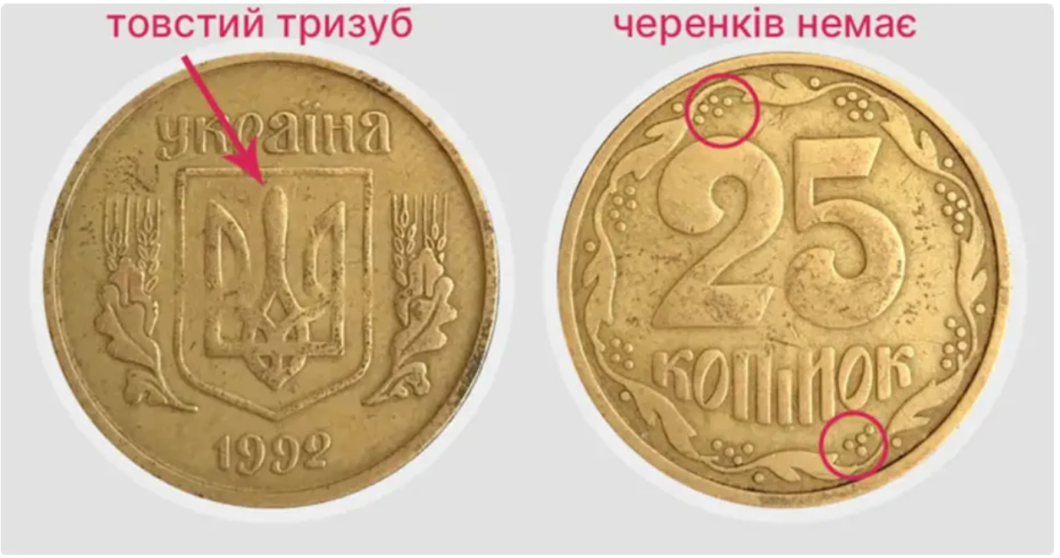 За рідкісні 25 копійок можуть заплатити до 20 тисяч гривень: як розпізнати цінну монету