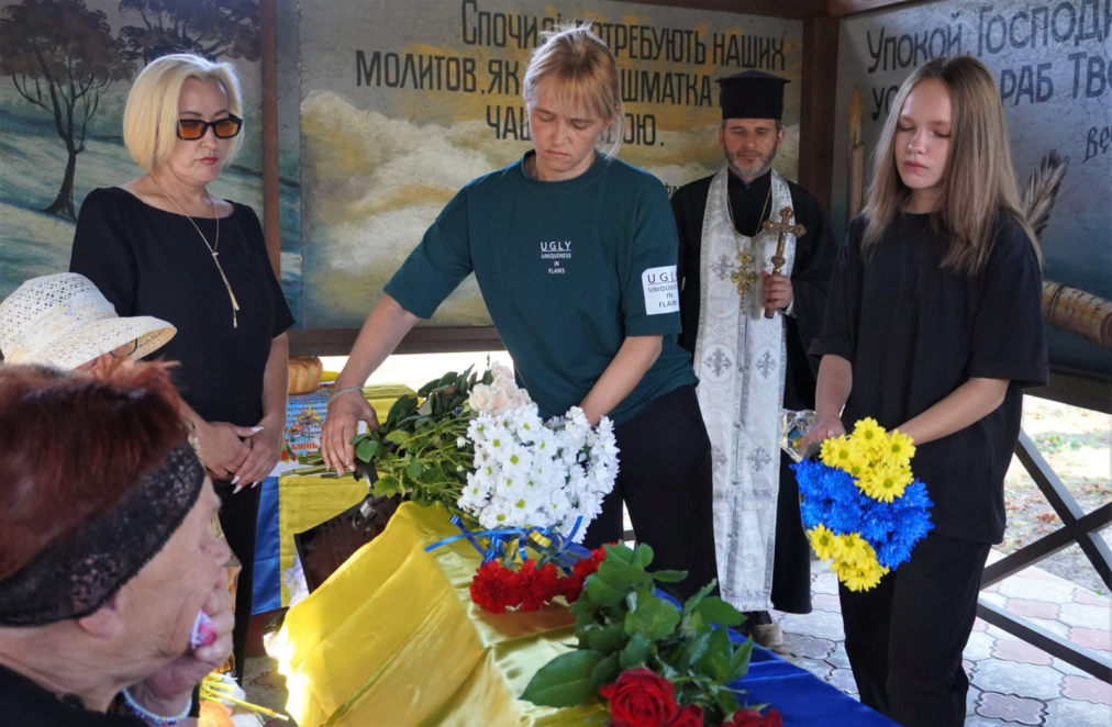 Вважався зниклим безвісти: у Нікополі провели в останню путь загиблого солдата