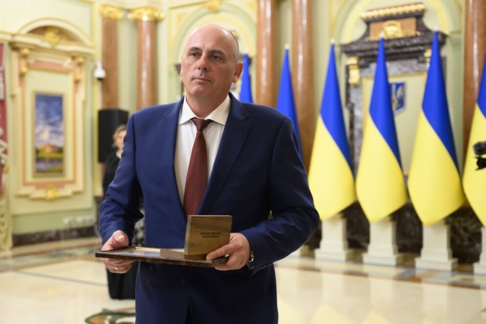 Директор Придніпровської ТЕС отримав відзнаку «Національна легенда України»