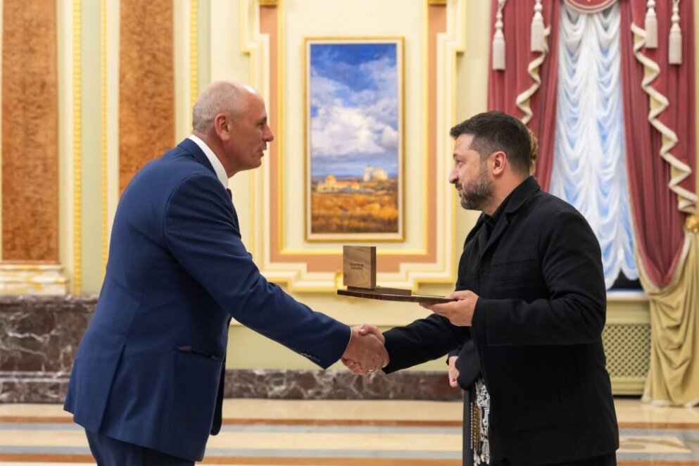 Директор Придніпровської ТЕС отримав відзнаку «Національна легенда України»