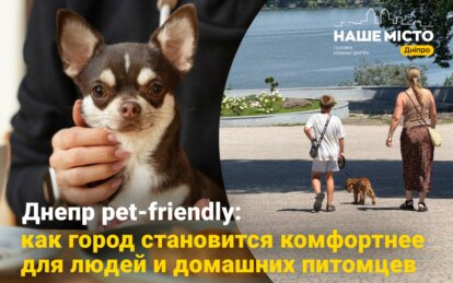 Днепр pet-friendly: как город становится комфортнее для питомцев и их хозяев