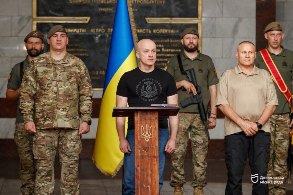 У Дніпрі нагородили військовослужбовців 91-го окремого протитанкового батальйону