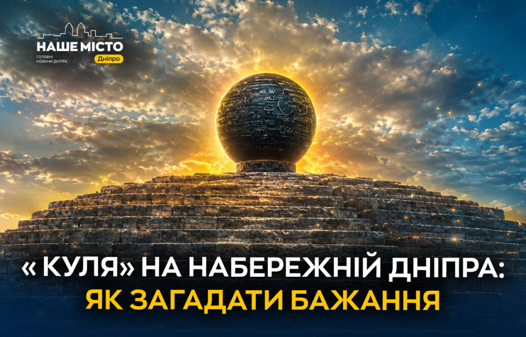 ЕКСКЛЮЗИВ
                                Куля бажань у Дніпрі: місце, де загадують найпотаємніше