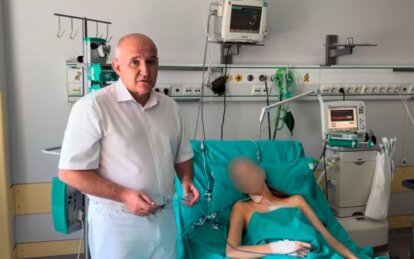 Прорыв украинской медицины: ребенку впервые пересадили легкие