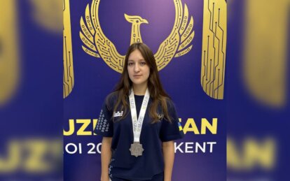 Ученица из Днепра завоевала серебро на IOI 2026