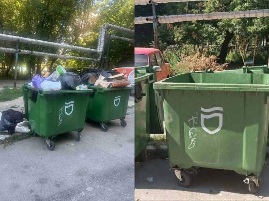 У Дніпрі продовжують вивозити сміття та прибирати території за заявками мешканців