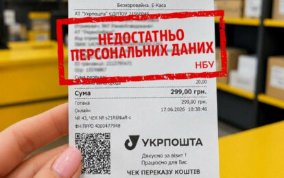 З серпня на Укрпошті для оплати комунальних послуг потрібні додаткові персональні дані