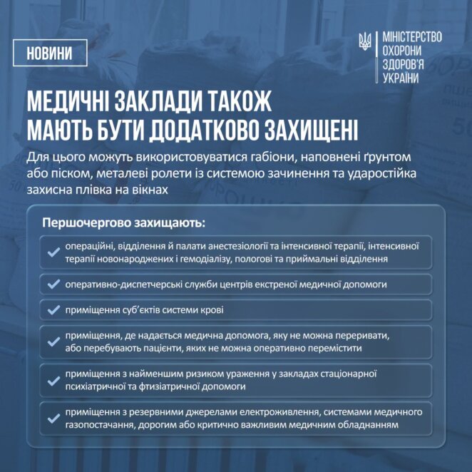 Нові правила роботи медзакладів під час повітряних тривог: що треба знати
