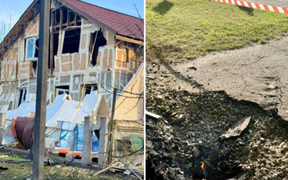 Воронка на школьном стадионе и разрушения в частном секторе: Борис Филатов об атаке на Днепр 1 сентя...