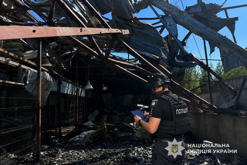У Дніпрі показали фото наслідків атаки на місто 3 вересня