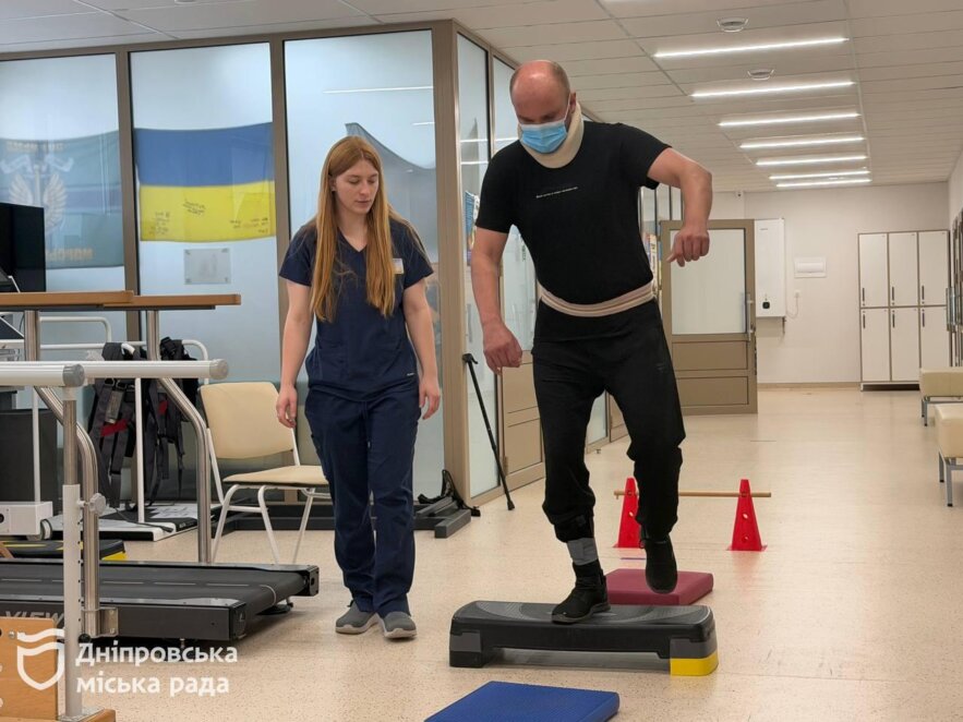 ОФІЦІЙНО                У Дніпрі збільшили потужність реабілітаційного відділення для військовослужбовців