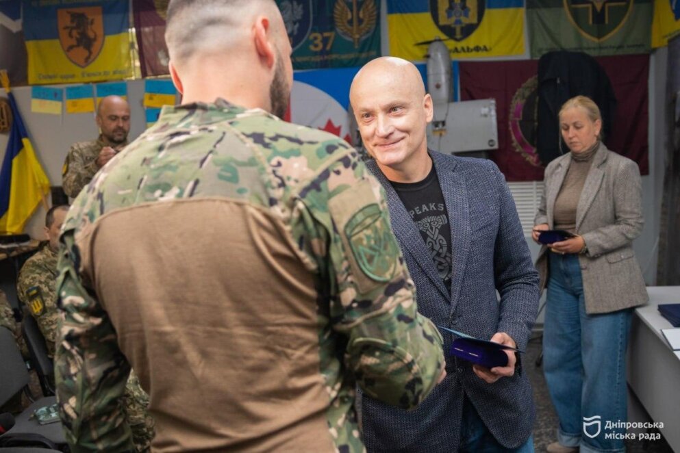 ОФІЦІЙНО                «Дніпро був, є і буде надійним тилом»: у місті відзначили військовослужбовців 128-ї бригади «Дике Поле»