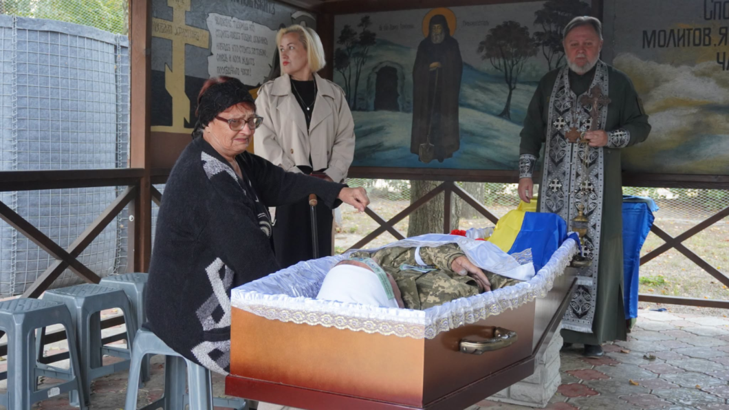 у Нікополі провели в останню путь загиблого